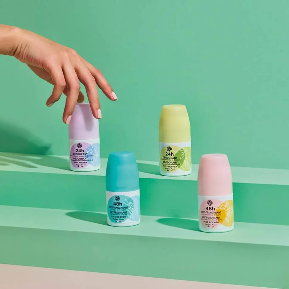 Deodorant mit Baumwollduft und Malve aus der Bretagne