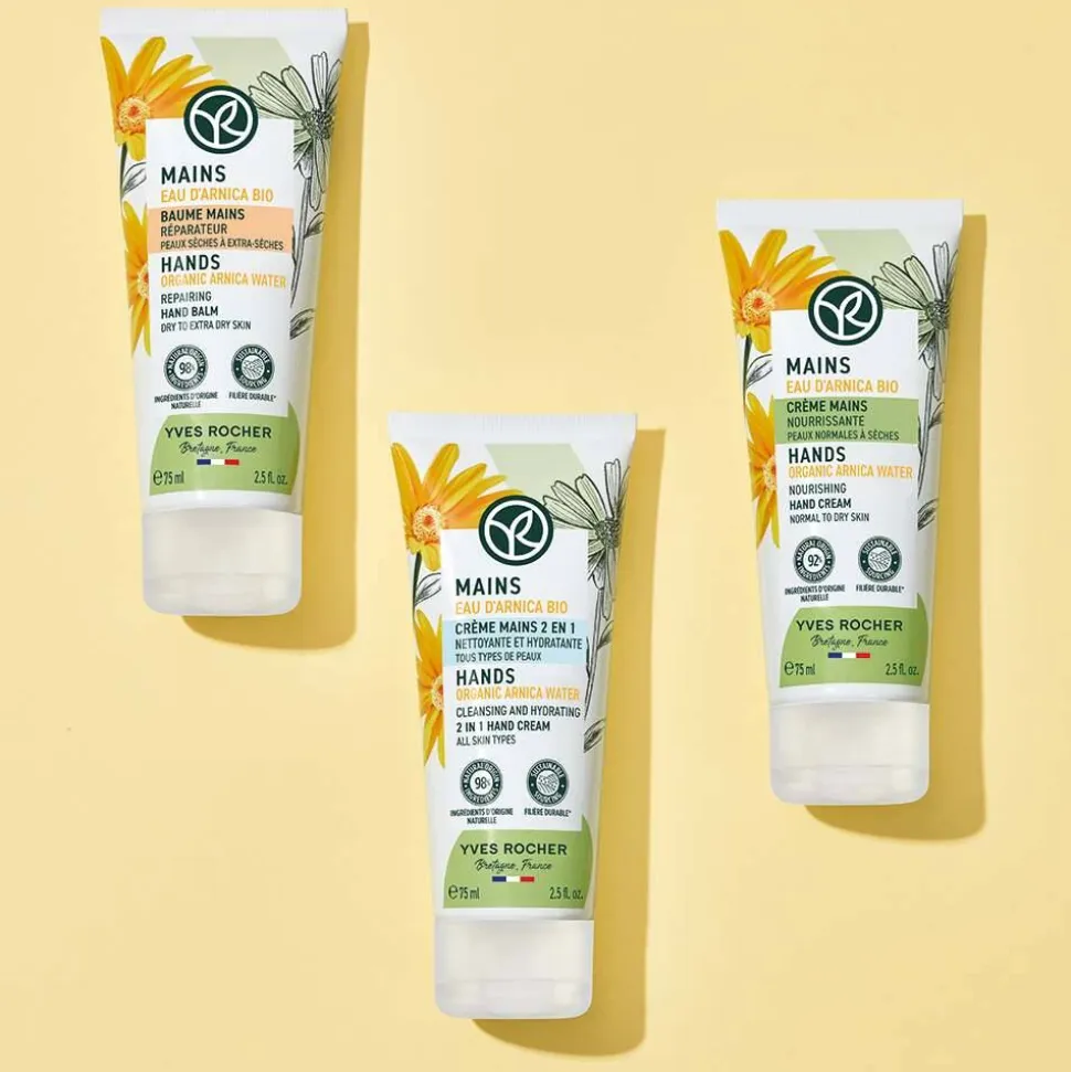 2-in-1 Handcreme mit Bio-Arnikawasser