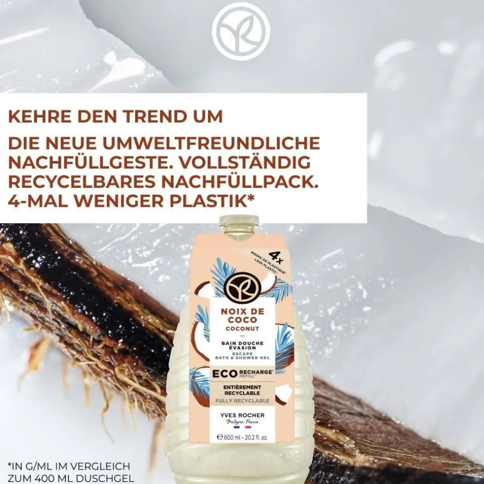 Nachfüllpack Duschgel Kokosnuss