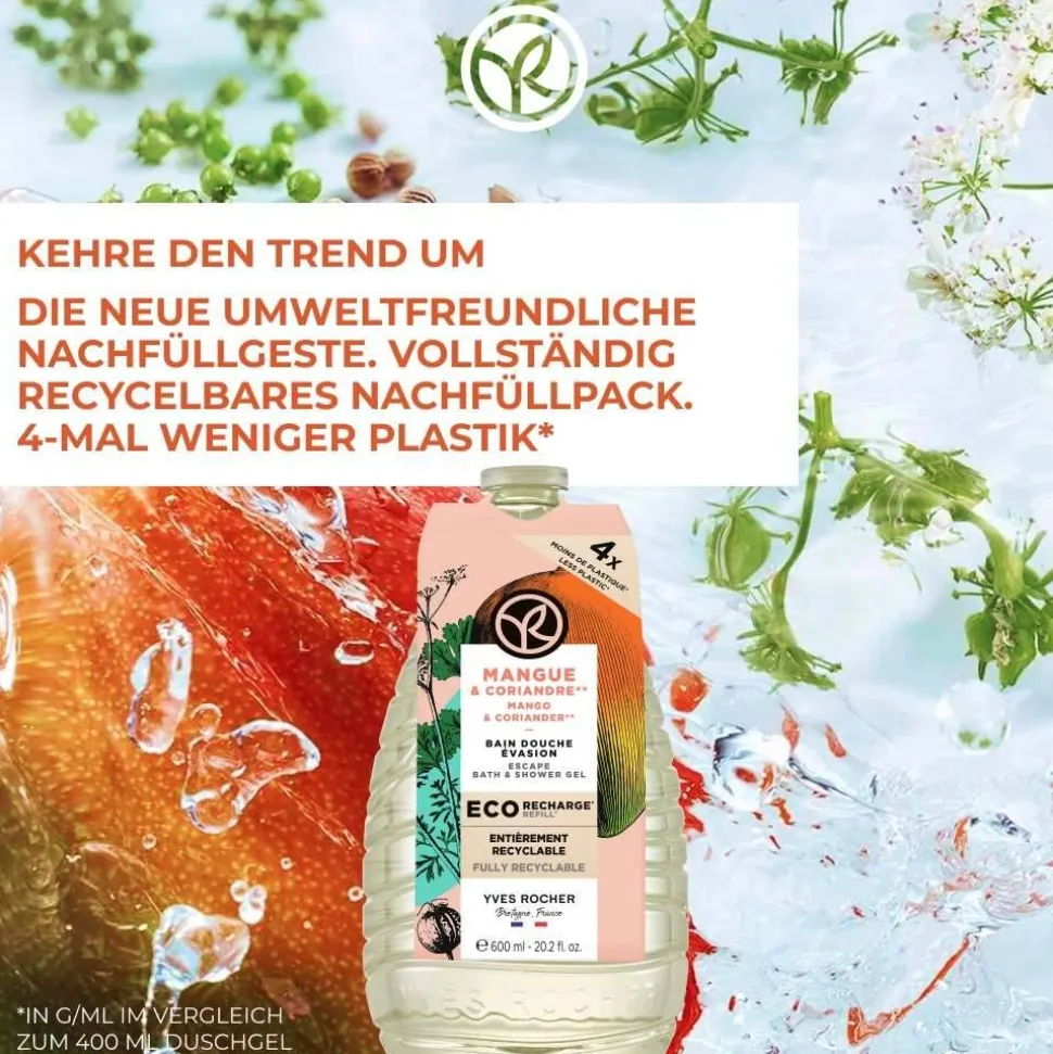 Nachfüllpack Duschgel Mango & Koriander