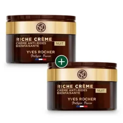 1+1 Nachtcreme Antifalten Riche Creme