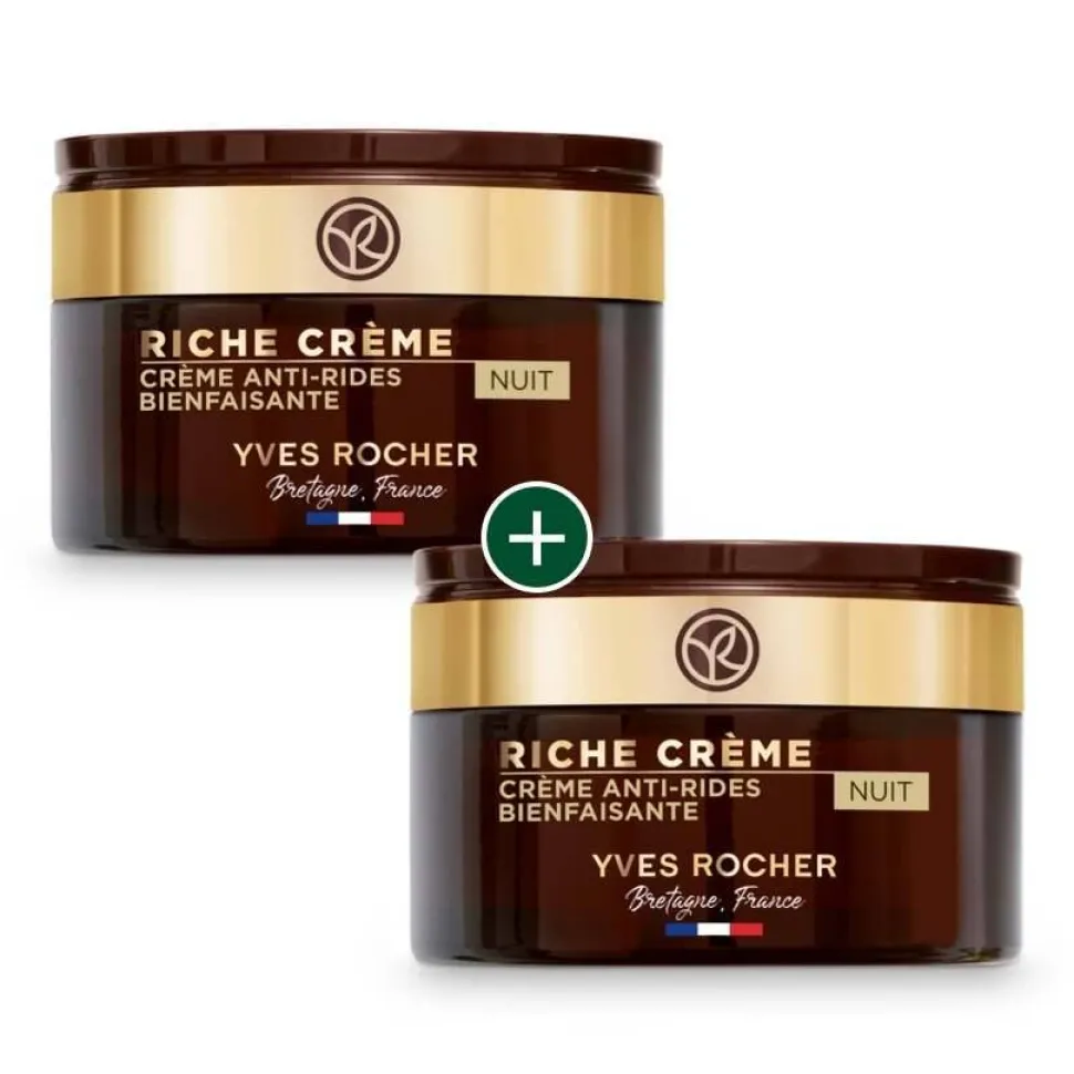 1+1 Nachtcreme Antifalten Riche Creme