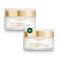 1+1 Tagescreme Anti Âge Global - Trockene Haut 50 ml